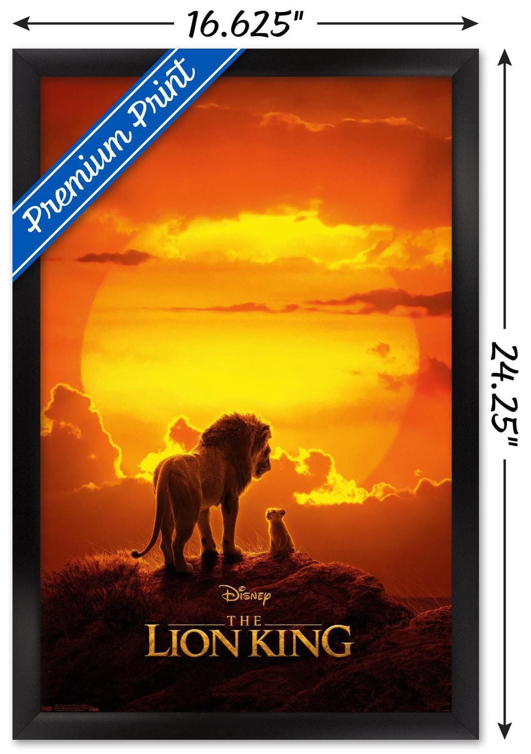Disney The Lion King - Mufasa And Simba Wall Poster