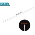 thumbnail image 2 of Uxcell ABS Plastic Rod Round Solid Bar 1 mm x 500 mm for DIY Model Material, Architectural Model Making Pack of 30Pcs, 2 of 5