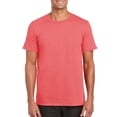 thumbnail image 1 of Gildan Mens Softstyle T-Shirt, L, Coral Silk, 1 of 3
