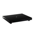 thumbnail image 2 of Fluance Turntable Isolation Base Anti-Vibration Wood Platform And HiFi Vinyl Record Weight Stabilizer - Piano Black, 2 of 8