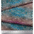 thumbnail image 3 of Soimoi Rayon Fabric Snake Animal Skin Print Fabric by The Yard 56 Inch Wide, 3 of 3