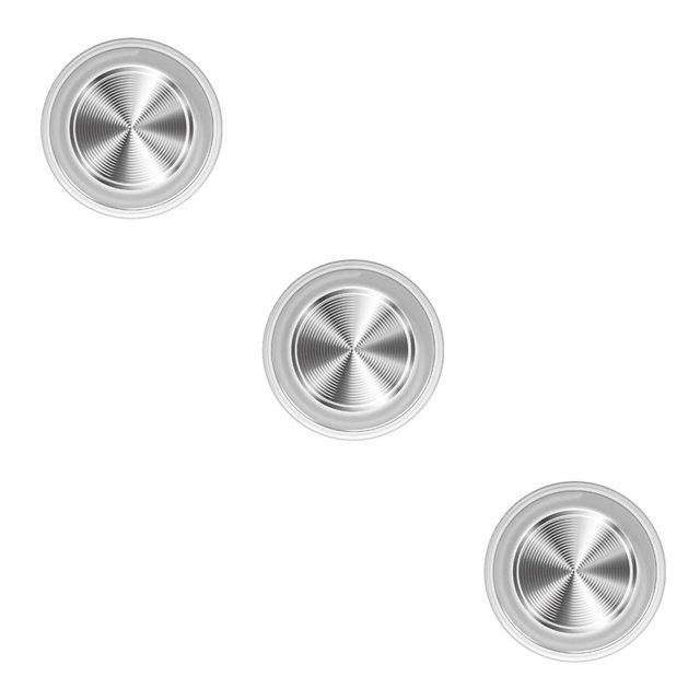 Ruiboury Mobile Phone Game Joystick Practical Screen Sucker Rocker Gamepad Button Controller Assist Joypad Gaming Supplies White 3Set