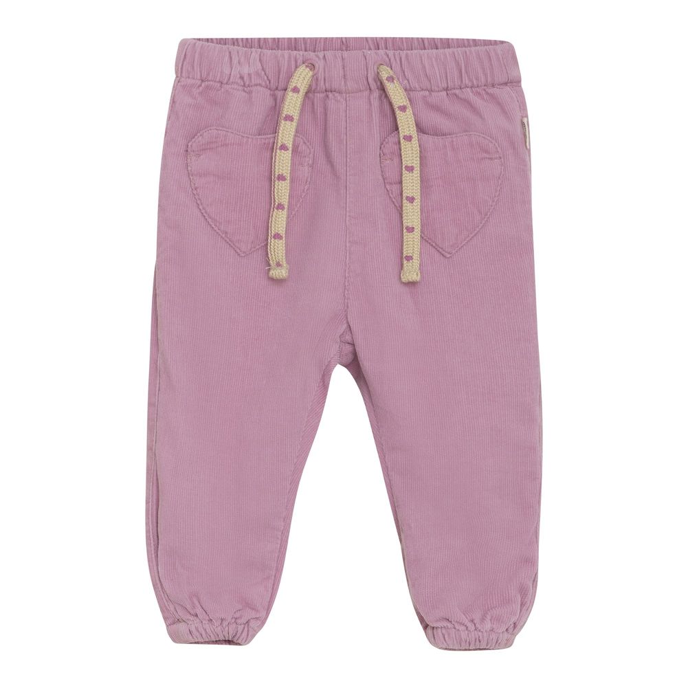 Minymo Corduroy Pants - Mauve Orchid (9 Months)