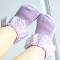 thumbnail image 4 of Thin Infant Baby Girl Kid Sock Frilly Lace Socks Ankle Summer Sock Princess Socks, 4 of 4