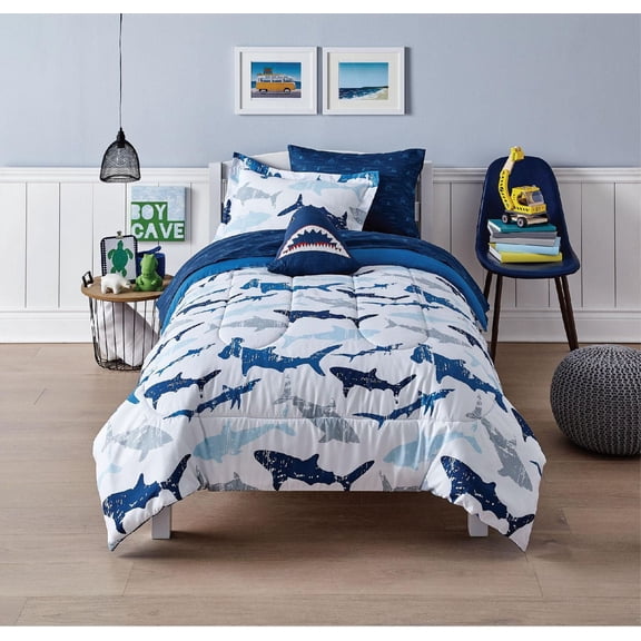 Ensemble de literie « <br>requin » pour enfants Mainstays