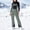 Style2-Gray, variant on Mceream Womens Snow Bibs Ski Pants Overalls Waterproof Snow Pants Insulated Bib Snowboard Pant Ski Jumpsuit Winter Coveralls Gray XXXL