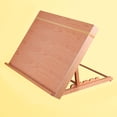thumbnail image 4 of Tnarru Tabletop Easel -Adjustable & Portable Beech Wood Desk Artist Easel Desktop with Storage Box and for Sketching, Drawing and Painting - 47x36CM, 4 of 8