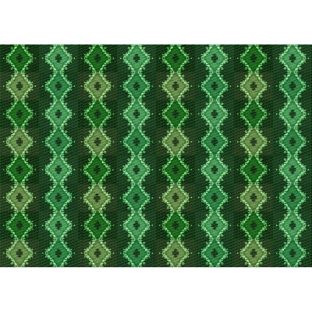 Ahgly Company Machine Washable Indoor Rectangle Transitional Deep Emerald Green Area Rugs, 8' x 12'