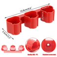 thumbnail image 2 of Accessoires de Support de Batterie Universel pour le Rangement Mural avec Emplacements pour Piles Compatibles avec les Racks de Rangement de Piles et Porte-Outils de Perceuse (3 Pcs) 3 Pcs, 2 of 6