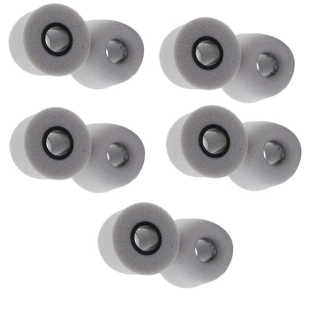 Esquirla 10 Pieces Noise Reduction Memory Foam 4.9mm Medium Gray
