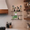 thumbnail image 3 of CEHVOM Wall-mounted Storage Decorative Shelf Wooden Wall Rack Creative Dining Living Room Wall Storage Clearance, 3 of 4