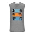 thumbnail image 4 of JDQJBZ Mens Sleeveless Undershirts Summer Solid Color Knit Crew Neck Sleeveless Tops Stretchy, 4 of 5