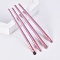 thumbnail image 1 of Iumwxz 4 Eye Makeup Brushes Set Plastic Handle Nylon Hair Eye Shadow Brush, 1 of 3