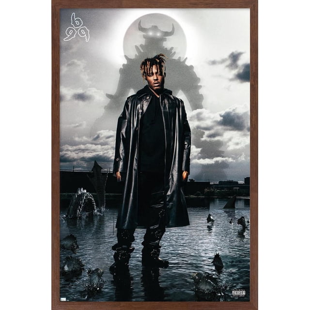 Juice WRLD - Fighting Demons Album Cover Wall Poster, 22.375" x 34"