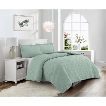 Swift Home Waffle Square Prewashed Duvet Cover Set