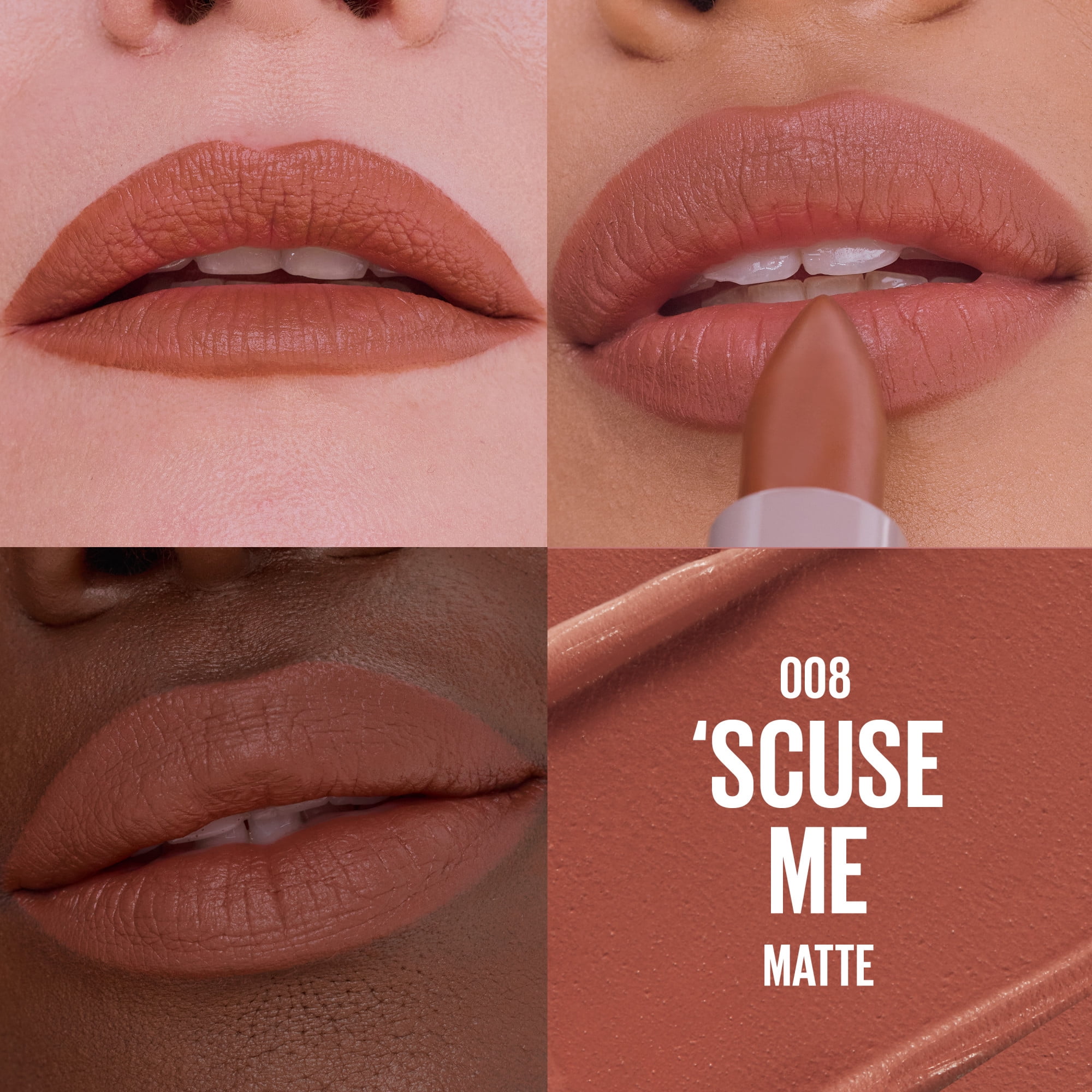 Rouge à Lèvres Sérum Maybelline New York Finition Matte, Maybe It's … 002, 3.4g
