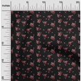 thumbnail image 1 of oneOone Georgette Viscose Fabric Leaves & Flower Floral Printed Craft Fabric BTY 42 Inch Wide, 1 of 4