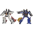 thumbnail image 2 of Transformers War For Cybertron Earthrise 7 Inch Action Figure Voyager Class Exclusive - Seeker Elite (Ramjet & Dirge), 2 of 2