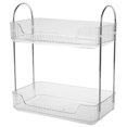 thumbnail image 1 of Bathroom Countertop Organizer 2-Tier Bathroom Counter Organizer Vanity Counter Skincare Shelf Organizer with Detachable Tray Kitchen Counter Standing Rack Bathroom Countertop Storage Orga, 1 of 11