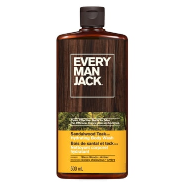 Every Man Jack Body Wash Sandalwood 500ml