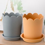 Sentmoon Flower Pots Plant Pot With Bottom Bracket,Plant Indoor Planters Art Decor Modern Wall And Planter Flower Pot Hold Planters Hanger For Home Decor