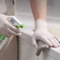 thumbnail image 4 of Gloves for Use High‑Performance Nitrile Exam Gloves Powder-Free Clean Disposable White 100 Count Heavy Duty Comfortable Fit 100PCS, 4 of 8
