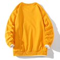 thumbnail image 4 of AherBiu Hoodies For Men Fleece Lined Drawstring Sweatshirts With Pockets Fall Winter Warm Solid Color Casual Workout Pullovers, 4 of 8