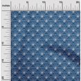 thumbnail image 1 of oneOone Polyester Lycra Fabric Shell Geometric Sashiko Printed Fabric 1 Yard 56 Inch Wide, 1 of 1