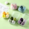 thumbnail image 4 of SNNROO 4 Pcs Makeup Sponges Blender Set Professional  Sponge Foundation Blending Blender  Sponge For Makeup Tool with Gift Box Latex-Free Dry Wet Use Foundation Cosmetic Makeup Accessorie, 4 of 6