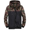 thumbnail image 3 of Innerwin Veste à Manches Longues Manteau pour Hommes Automne Chandail à Capuchon Léger Extérieur Vert 4TG, 3 of 4