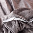 thumbnail image 4 of Maplenight Ensemble de Literie Complet Premium 3 Pcs, Ensemble de Draps, Draps Rafraîchissants pour Dormeurs Ayant Chaud - Polyester Doux, Design Élégant Réversible, Gris Lavable à la Machine, 4 of 6