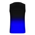 thumbnail image 4 of IROINID Débardeurs pour Hommes, Mode Décontractée Dégradé Imprimé Sans Manches Chandail Col Rond Débardeurs de Sport, 4 of 4