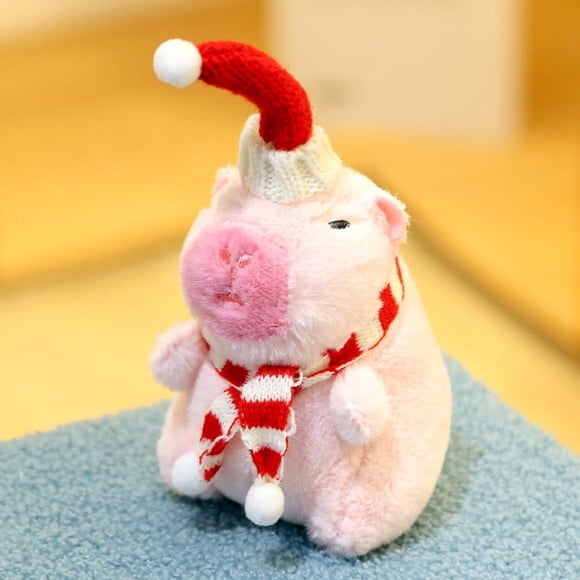 UsRHHA Capybara Stuffed Animal Soft Plush Toy, Adorable Cuddly Companion for Play Display, Realistic Capybara Plush for KidsAdults