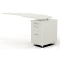 thumbnail image 1 of Mayline Medina 63"W Left Return for use with Desks, sold separately, Textured Sea Salt Laminate, 1 of 1