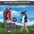 thumbnail image 4 of Gymax Table de Gril Pliant pour le Camping, Table de Support de Gril Légère en Aluminium et Métal, 4 of 10