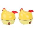 thumbnail image 4 of Electric Egg Cooker Multifunction Chicken Shape Rapid Egg Boiler 7 Egg Capacity Automatic Shut Off Mini Breakfast Machine Electric Rapid Egg Cooker Egg  Hard Boiled, 4 of 8