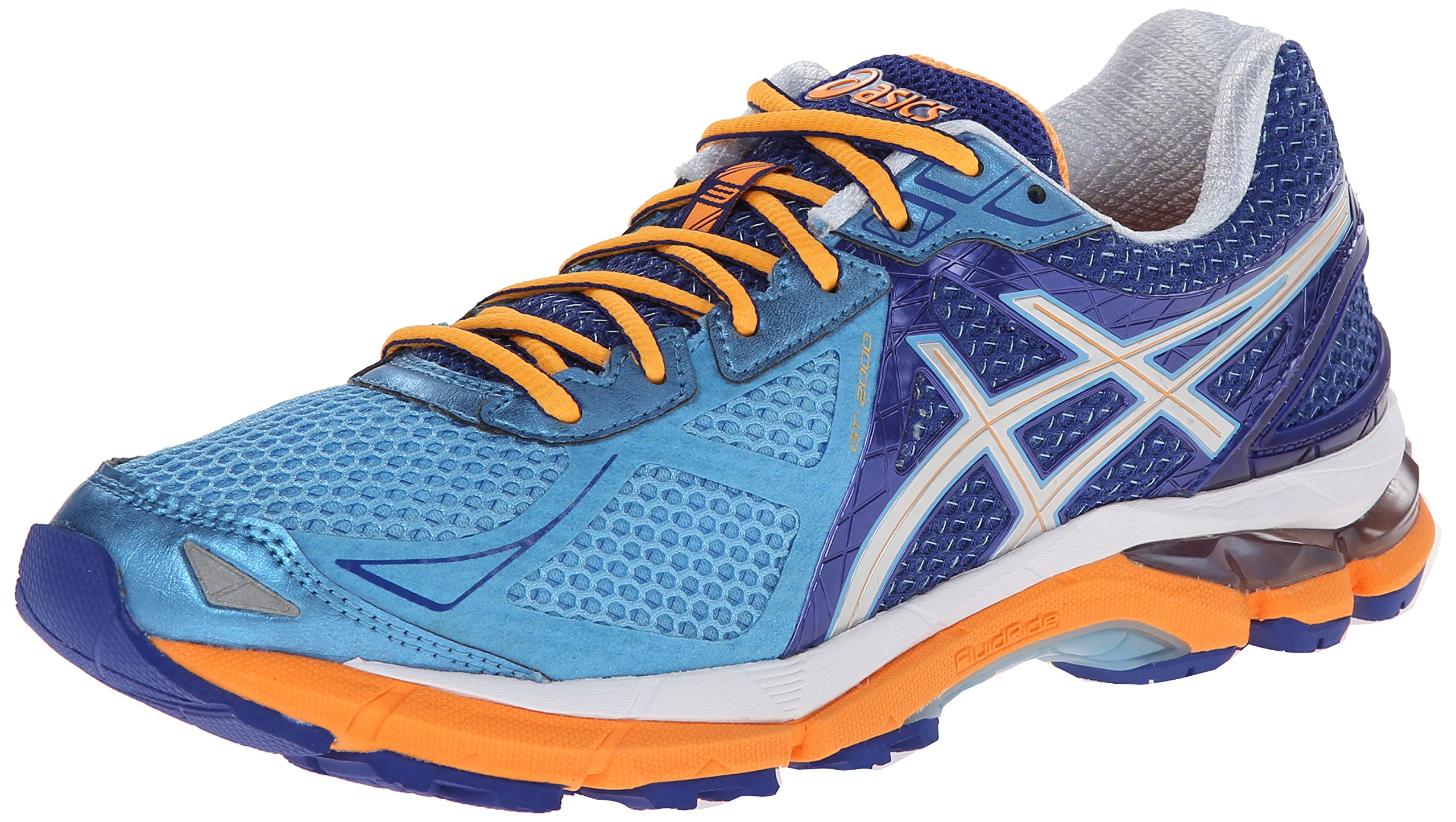 ASICS Women's GT-2000 3 Trail Running Shoe Soft Blue/Silver/Deep Blue 6 B - Medium