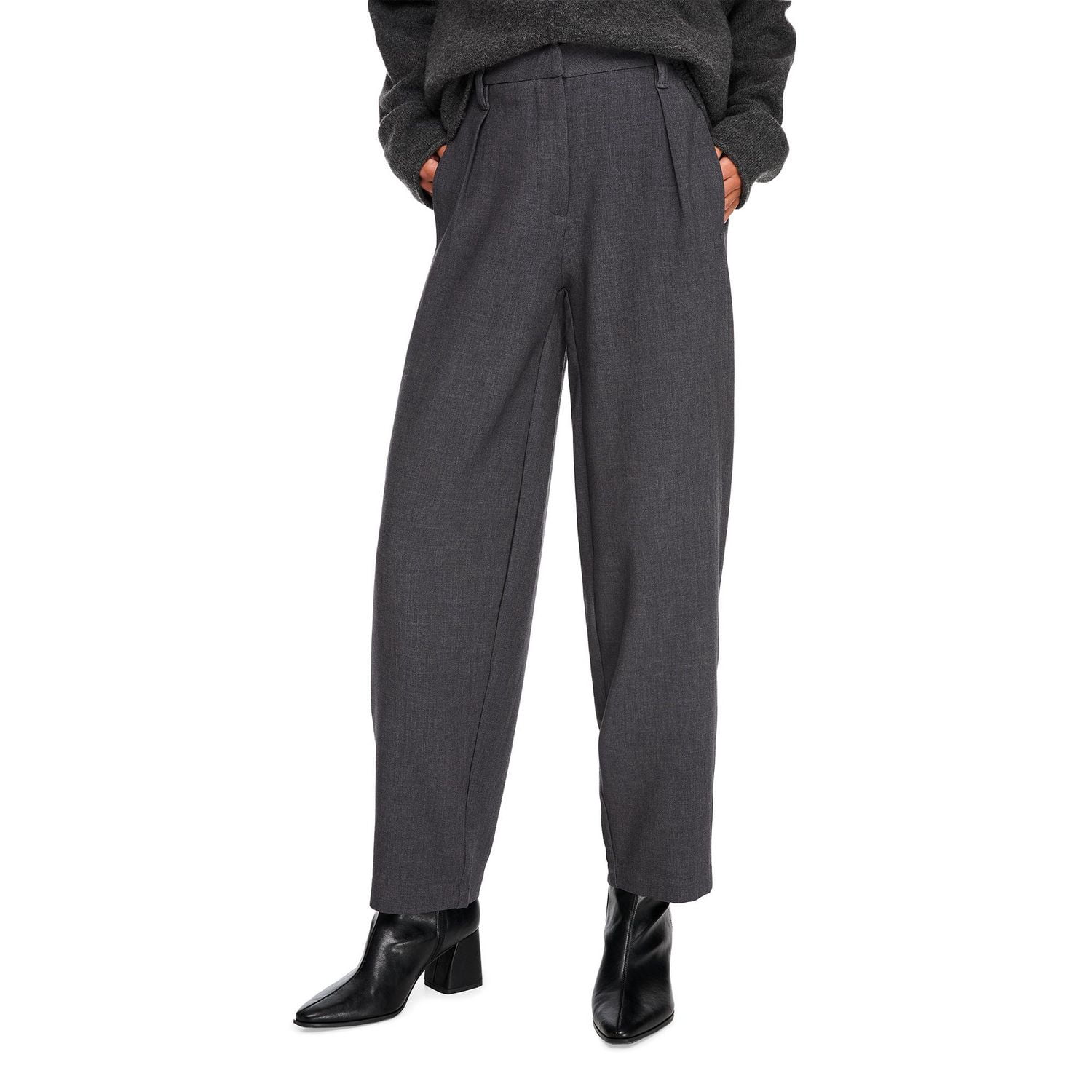 George Women's Pleated Barrel Leg Trouser