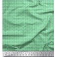 thumbnail image 1 of Soimoi Rayon Fabric Triangle Small Print Fabric by Yard 42 Inch Wide, 1 of 3