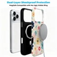 thumbnail image 3 of SKLYDDI Esthétique Floral - Étui pour iPhone 13 Pro, Compatible avec MagSafe, 3 of 7