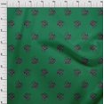 thumbnail image 4 of oneOone Velvet Medium Pink Fabric Floral Craft Projects Decor Fabric Printed By The Yard 58 Inch Wide, 4 of 4