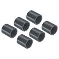 thumbnail image 1 of Unique Bargains UPVC Pipe Fitting 32mm Socket, 6 Pack Straight Coupling, Dark Grey, 1 of 5