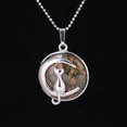 thumbnail image 1 of Collier pour Femmes Chat sur la Lune Pendentifs en Cristal Pendentifs Hardshell, 1 of 6