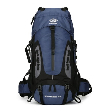60L Travel Hiking Camping Backpack with Rain Cover,Backpack Water Resistant,Climbing Backpack for Men Women
