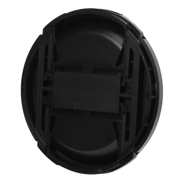 Sigma Lens Cap, 95mm lens cap designed for Sigma 50-500mm and 150-600mm lenses, as well as Nikon 200-500mm lenses. Made of durable ABS material, it provides protection against dust, water, and sunlight. The cap features an accurate fit for 95mm aperture lenses and includes a lanyard for secure attachment.