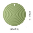 thumbnail image 3 of RXIRUCGD Large Tableware Mat Cup Mat Bowl Mat Dining Table Mat Vegetable Mat Dining Mat Insulation Mat Mat Dining Mat Table Mat Bowl Mat 18CM, 3 of 4
