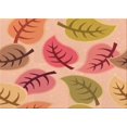 thumbnail image 1 of Ahgly Company Tapis Rectangulaire Lavable en Machine Intérieur Transitionnel Jaune Orange, 3 Pieds x 5 Pieds, 1 of 7