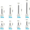 thumbnail image 4 of 800Pcs M2 Self Tapping Screws, Stainless Steel Self Tapping Screws, Carbon Steel Self Tapping Screws, For Electronic Hardware, Machinery, Construction, 4 of 7