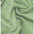 thumbnail image 1 of Soimoi Green Poly Georgette Fabric Wild Animal Printed Craft Fabric by The Yard 52 Inch Wide, 1 of 5