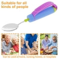 thumbnail image 2 of Jokapy Adaptable Utensils With Non Sliding Handle And Adjustable Silicone Strap 360° Rotatable Adaptive Utensils Easy Grip Adaptive Spoon And Fork For Disability Xiangbaoshang, 2 of 4